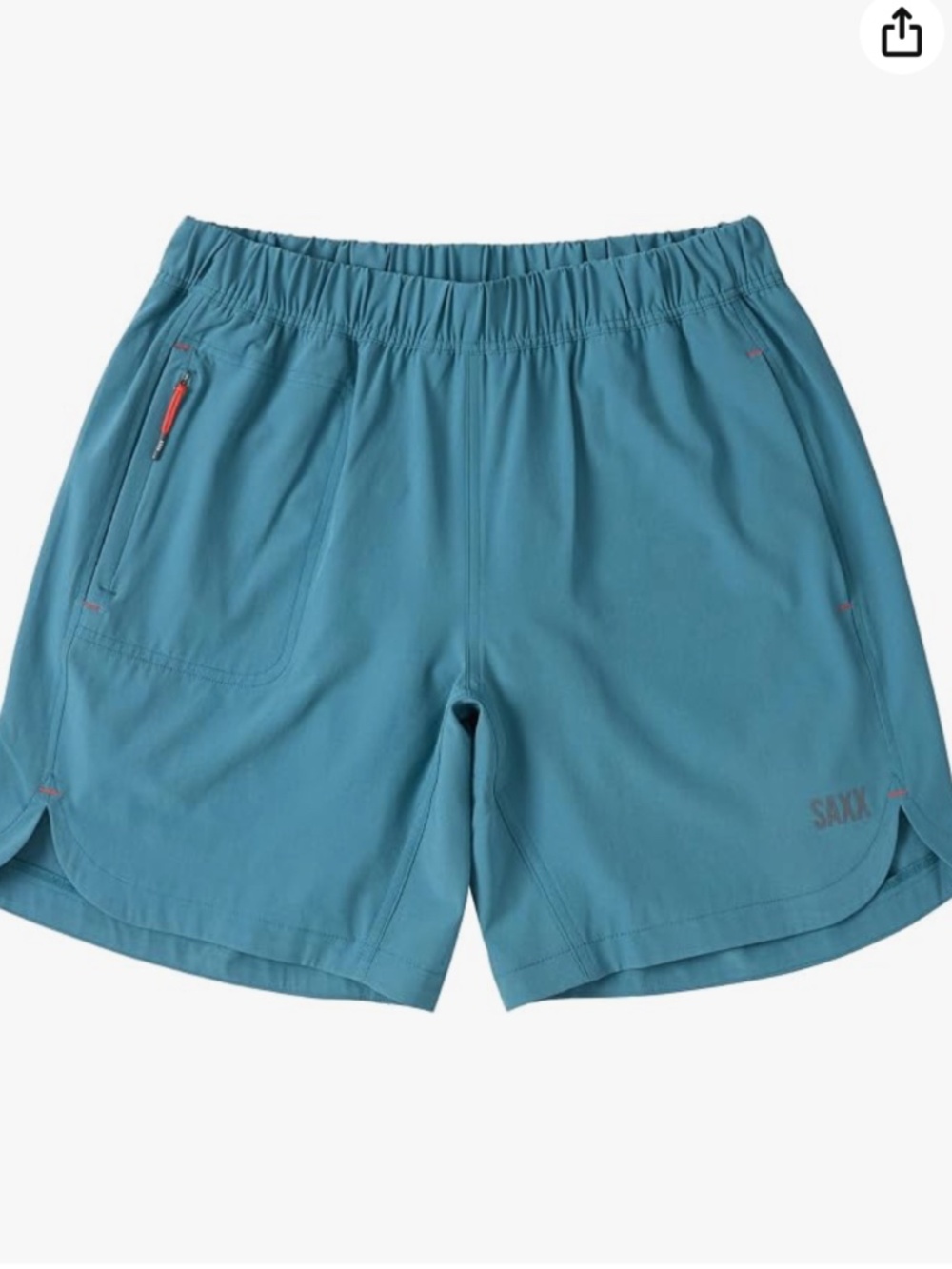 NWT SAXX GAINMAKER 2N1 7” ATHLETIC SHORTS SIZE M